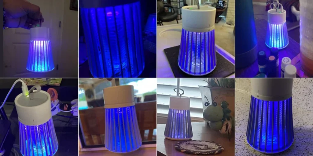 portable bug zapper for mosquitoes and flies